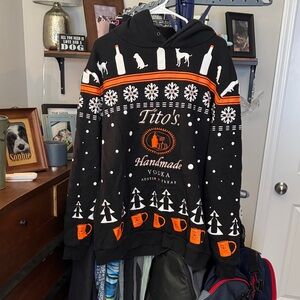 Tito's Handmade Vodka Black Crewneck Sweater